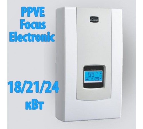 Водонагреватель проточный Kospel PPVE 18/21/24 кВт