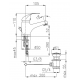 Смеситель для умывальника Armatura Azuryt Eco-Kran 5512-824-0