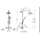Душевая стойка с термостатическим смесителем и тропическим душем Armatura Luna 5716-910-00