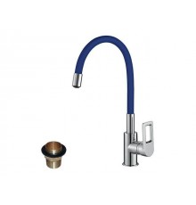 Смеситель для кухни (Lt) D35 синий Z35-35U-Blue Rossinka