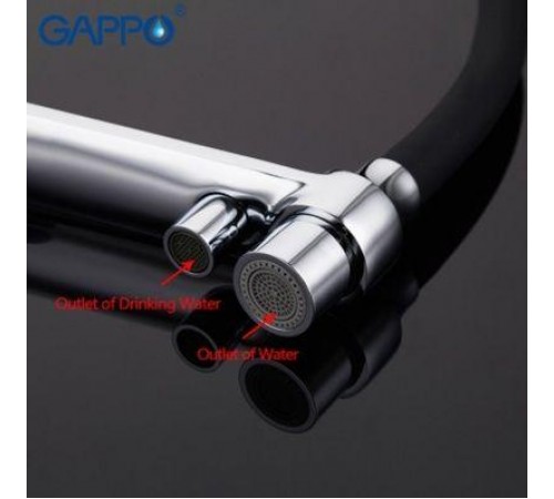 Смеситель для кухни с фильтром Gappo G4398-7