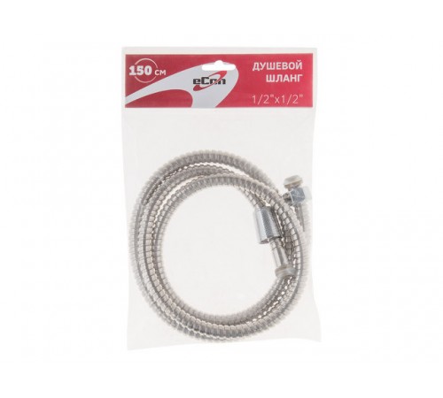 Душевой шланг1/2"х1/2" 150см E-002 eCON