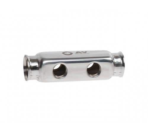 Коллектор 1/2"х2 вых. двухсторонний AV Engineering