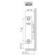 Стальной радиатор Prado Classic тип 21 300x800 с боковым подключением