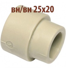 Муфта ПП переходная Wavin Ekoplastik вн/вн 25х20
