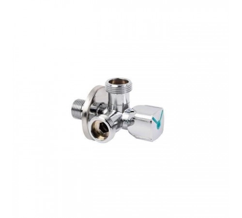 Шаровый кран 1/2"x1/2"x1/2" ANTICALC Arco
