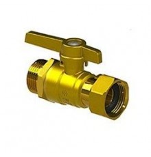 Шаровый кран нар. 3/4" накидная гайка ANTICALC Arco