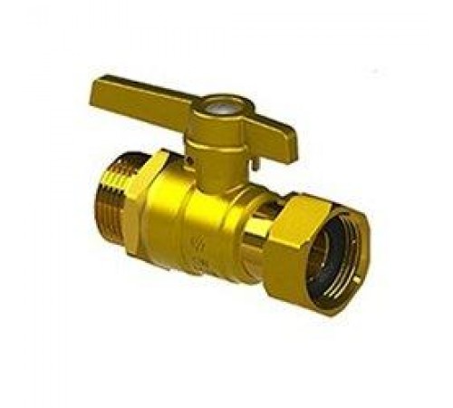 Шаровый кран нар. 3/4" накидная гайка ANTICALC Arco