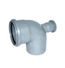 Колено 110/50x87 вых.назад Armakan для внутренней канализации
