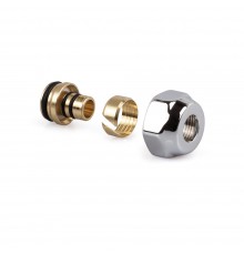 Евроконус хром 16х3/4" SR-Rubinetterie
