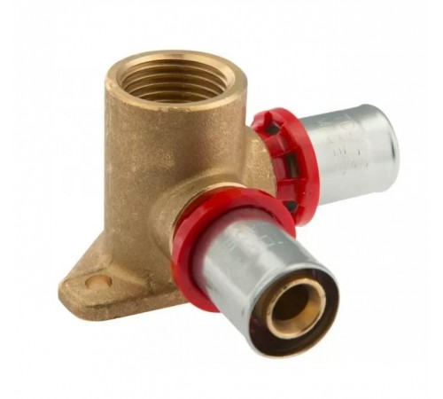 Водорозетка пресс проходная 16х1/2" в.р. TDM Brass