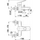 Смеситель для ванны с коротким изливом Armatura Topaz 4014-010-00