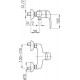 Смеситель для душа Armatura Albit 4606-010-00