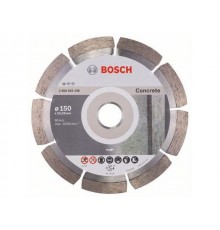 Алмазный круг 150х22 мм по бетону сегмент. STANDARD FOR CONCRETE BOSCH (сухая резка)