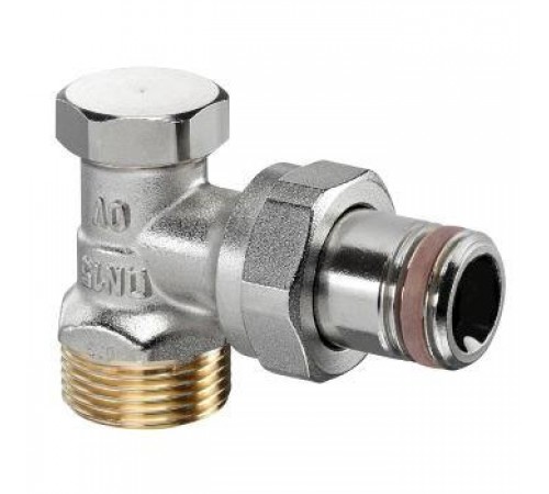 Вентиль на обратную подводку 1/2" Oventrop угловой Ду15, 1/2"*3/4"НР