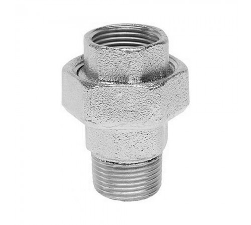 Американка чугун оцинковка Gebo 1 1/2" (40) вн./нар.р.