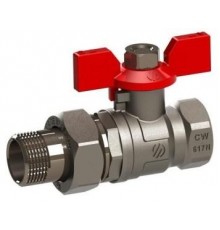 Шаровый кран c американкой 1/2" вн./нар. Arco