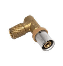 Колено пресс нар. 16x1/2" SANHA