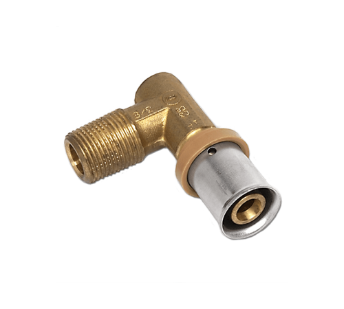 Колено пресс нар. 16x1/2" SANHA