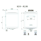 Водонагреватель электрический Aquastic AQ 50