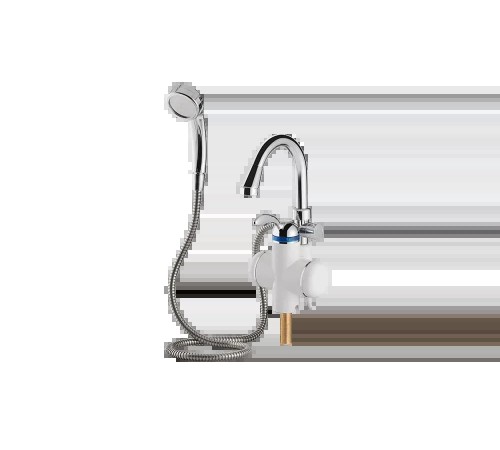 Проточный кран-водонагреватель с лейкой 3 кВт UNIPUMP